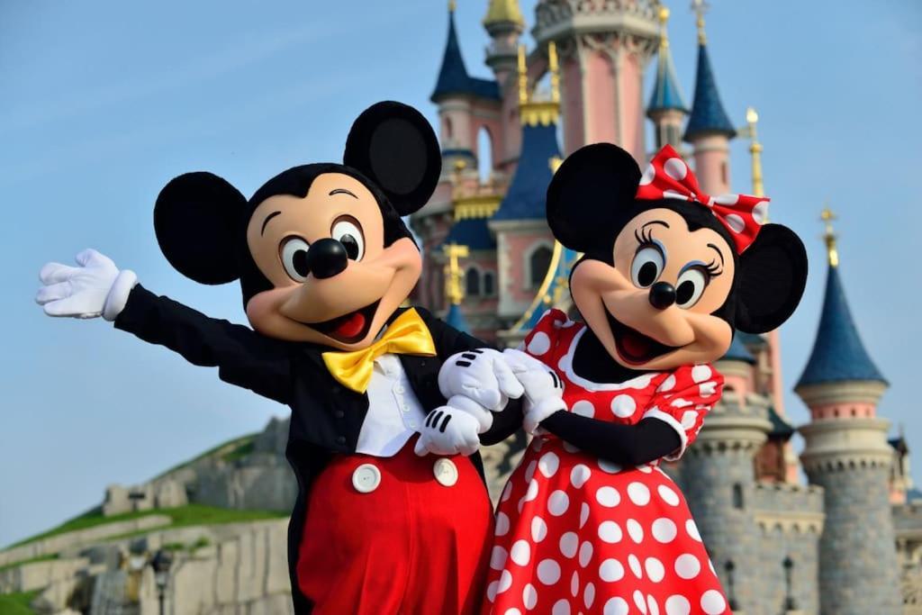 L'Olivier Centre Ville Parking Disneyland 4 Personnes Et 1 Bebe Bailly-Romainvilliers Εξωτερικό φωτογραφία