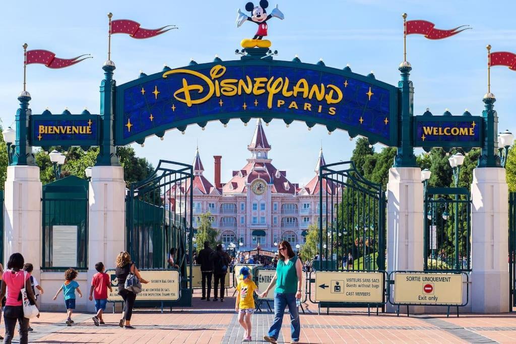 L'Olivier Centre Ville Parking Disneyland 4 Personnes Et 1 Bebe Bailly-Romainvilliers Εξωτερικό φωτογραφία